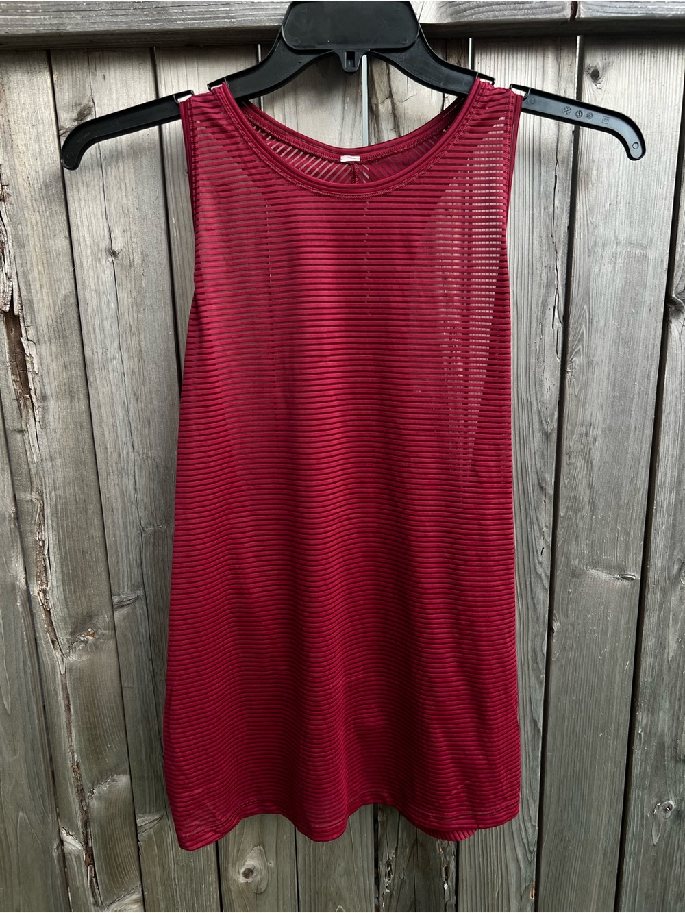 Lululemon Miles Ahead Tank in Ruby Wine